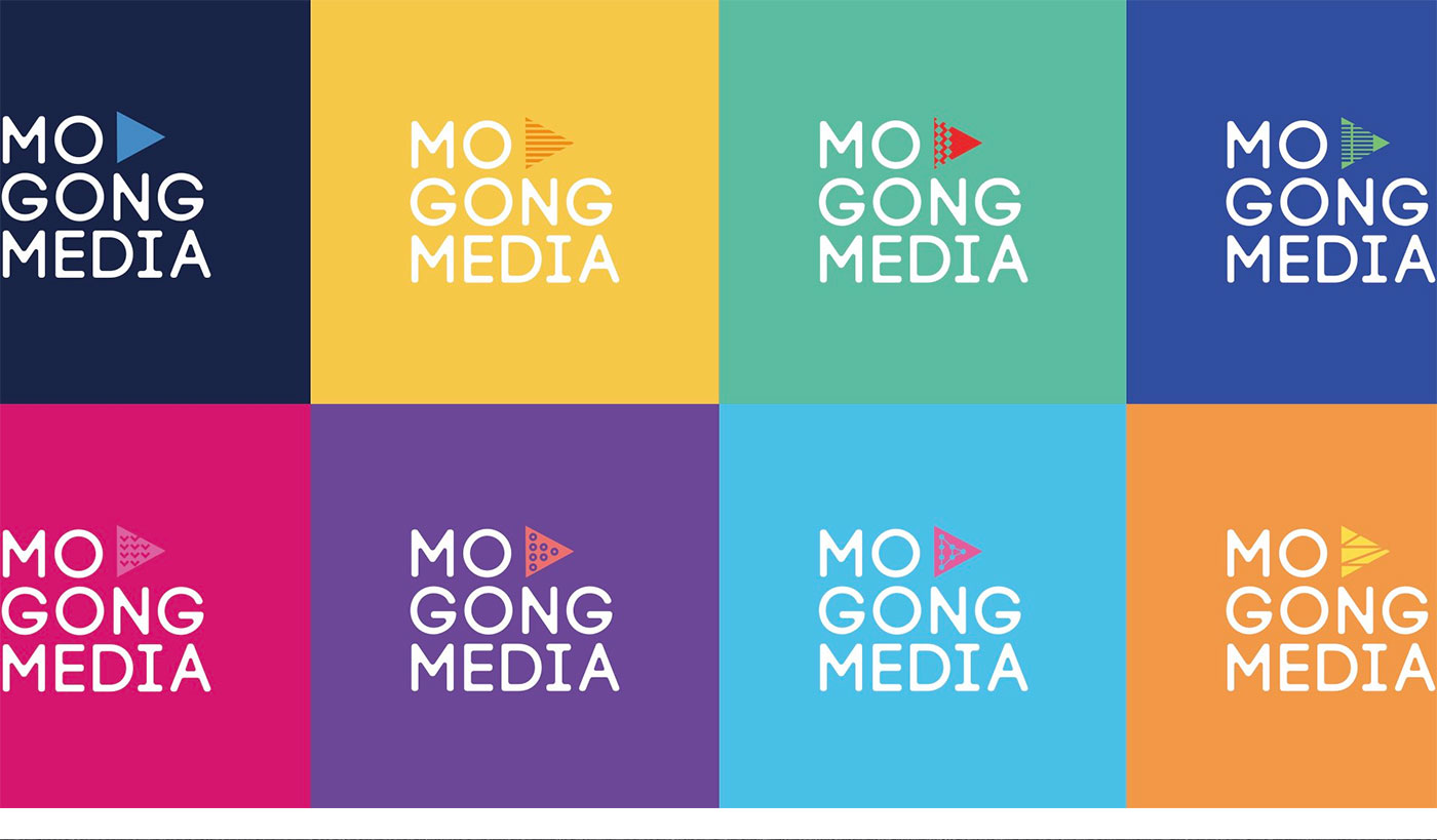 不同底色logo展示