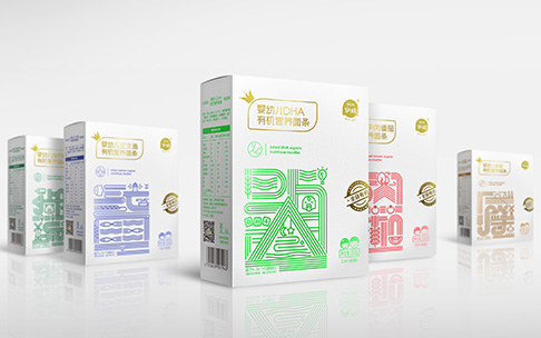 伊威有機(jī)米粉食品包裝設(shè)計(jì)
