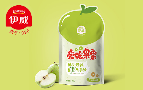 伊威愛(ài)吃果果食品包裝設(shè)計(jì)