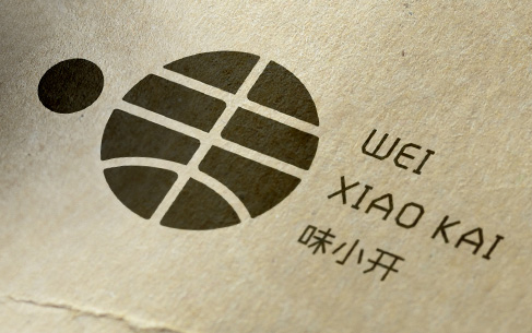 味小開(kāi)食品LOGO設(shè)計(jì)