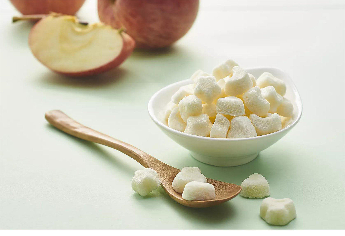 伊威嬰幼兒蘋果豆產品展示