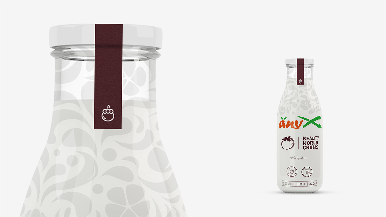 ANYX山竹汁果汁包裝設(shè)計