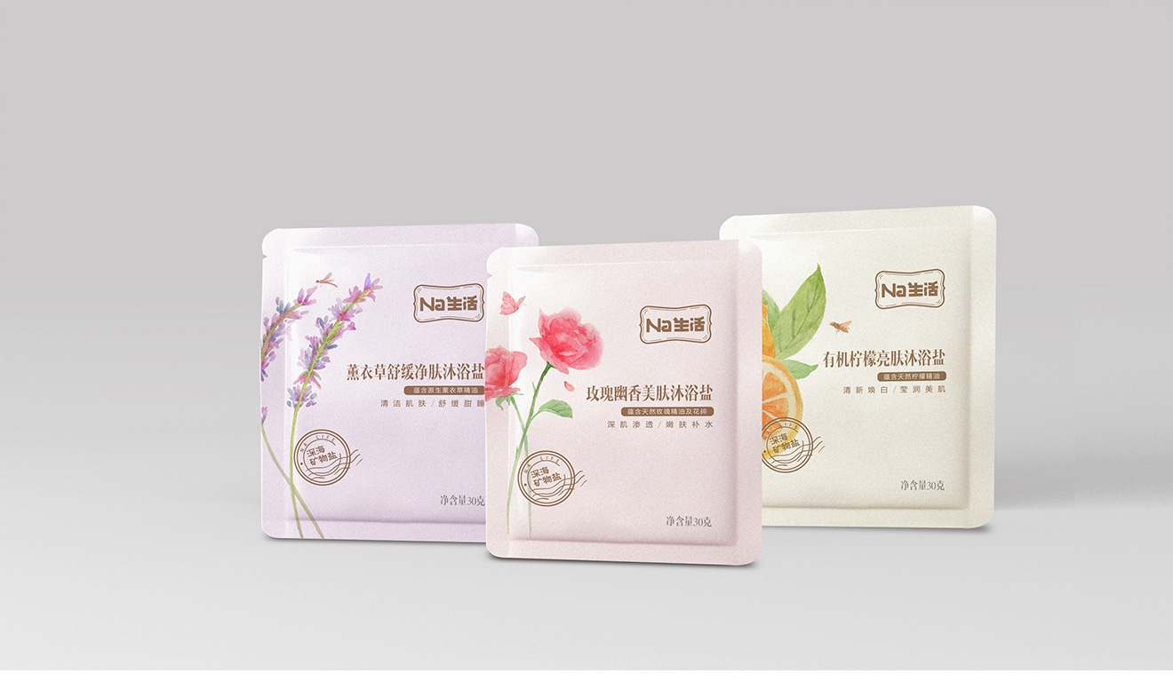 蘇鹽浴鹽包裝設(shè)計(jì)